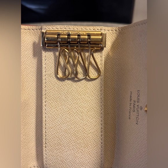 Louis Vuitton 4 key Case Canvas Leather - Picture 5 of 7